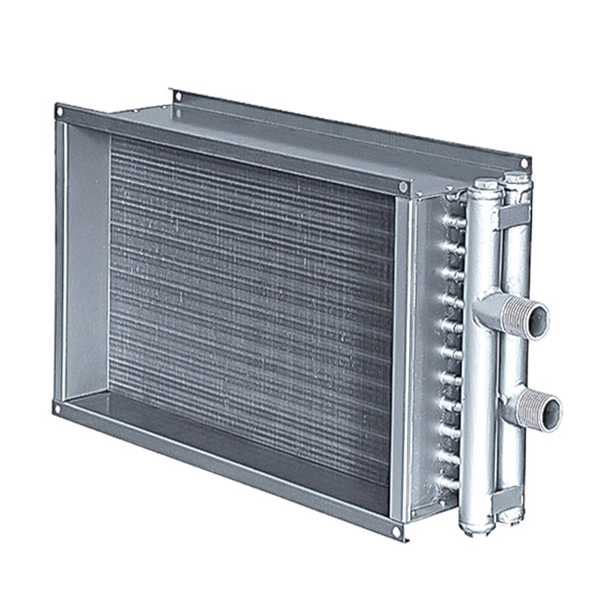 Калорифер водяной для прямоугольных каналов ВОП 600х350/3
