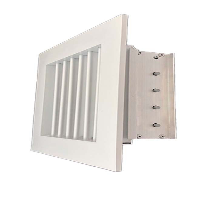 Решетка однорядная РВ 1- 150х200 с клапаном воздуха (демпфер)