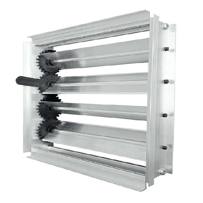 Решетка однорядная РВ 1- 150х200 с клапаном воздуха (демпфер) — изображение 2